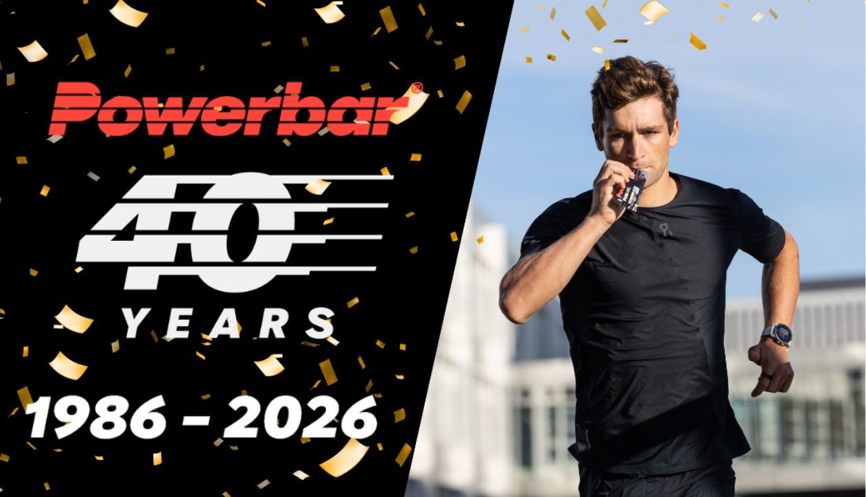 Powerbar 40-jähriges Jubiläum